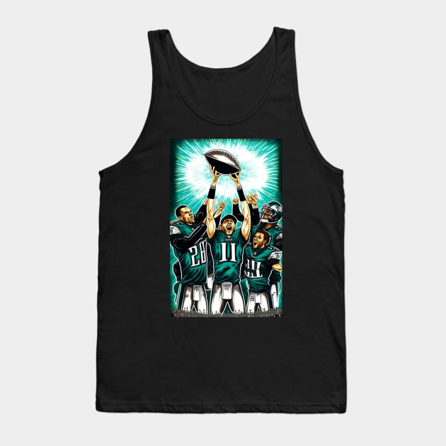 philadelphia eagles Tank Top by Sabkk